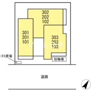 コルザ南台【1階】の外観