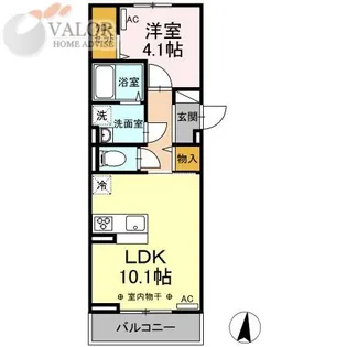 AVENIR【3階】の間取り