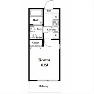 アザーレ・キュリオス柿生【3階】の間取り