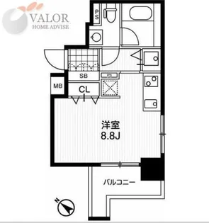 アーバンフラッツ町田【2階】の間取り