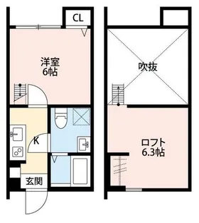 ソラーナ【1階】の間取り