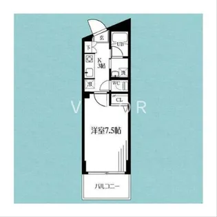 スターダスト柿生【1階】の間取り