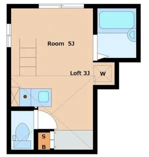 リベルテ中央林間【1階】の間取り