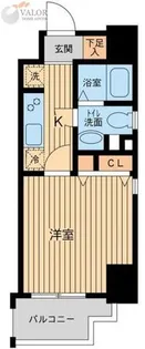 プロスペクト中央林間【8階】の間取り