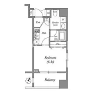 アーデン町田【14階】の間取り