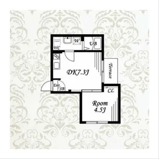 ソレア町田【1階】の間取り