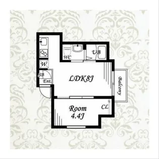 ソレア町田【3階】の間取り