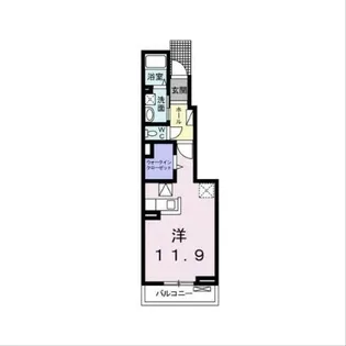 グランテラスII【1階】の間取り