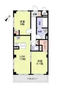 フィレ・デ・フルール【3階】の間取り