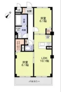 フィレ・デ・フルール【503号室】の間取り