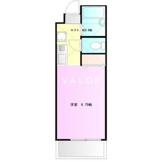 ロッシェル中央林間 第9【1階】の間取り