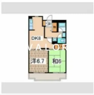 けやきハウス【2階】の間取り