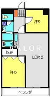フユーグマンション【2階】の間取り