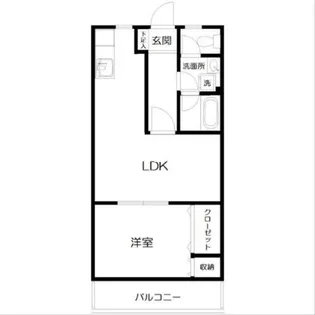 サンライトコーポ【3階】の間取り
