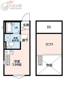 プランドール西鶴間【1階】の間取り