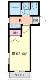 蒼樹館【4階】の間取り