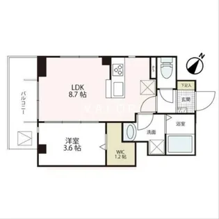 セントラルシティハイツ【3階】の間取り