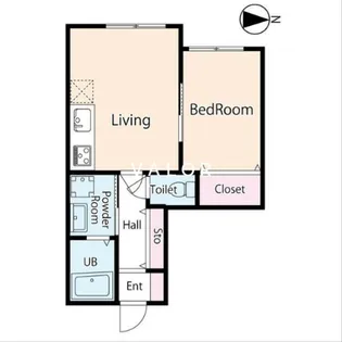 フォレスト大和【2階】の間取り