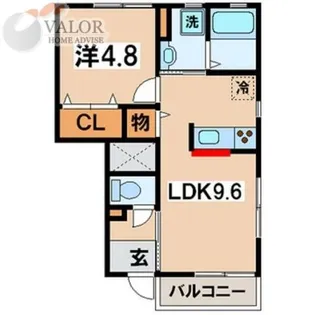 スペース・ケイ・明王【1階】の間取り