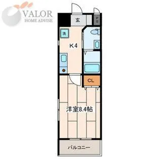 SHELL MIYAKO I【5階】の間取り