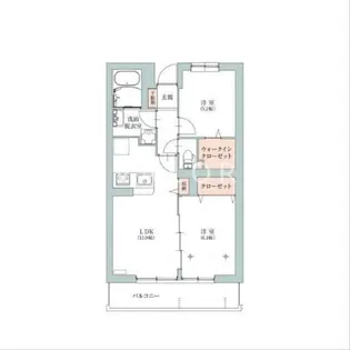 ベル ソラーナ【3階】の間取り