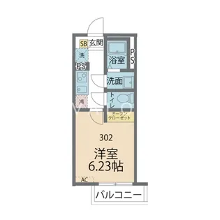 カインドネス町田【3階】の間取り
