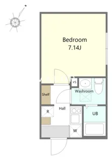 Agrande Odakyu-sagamiharaIII【2階】の間取り