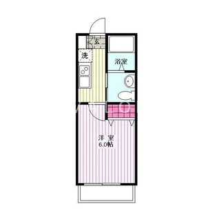 アネックスガーデン東林間【3階】の間取り