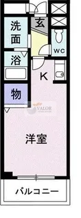 ブレヴェン【3階】の間取り