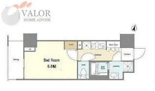 BPRレジデンス町田【7階】の間取り