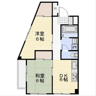コンフォート中町【6階】の間取り