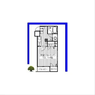 ヴェルファーレ彩【2階】の間取り