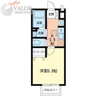 ドミール【2階】の間取り