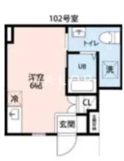 フェリオ小田急相模原【1階】の間取り