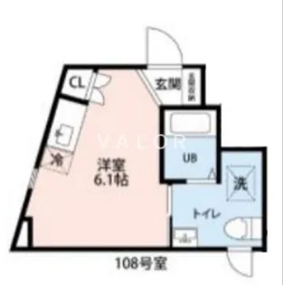 フェリオ小田急相模原【1階】の間取り