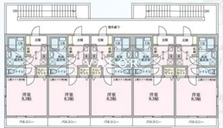 グリーンヒル光ヶ丘【2階】の間取り