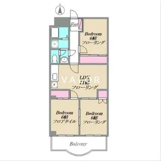 グランドール・ノブ【3階】の間取り