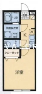 レーヴコート相模台【1階】の間取り