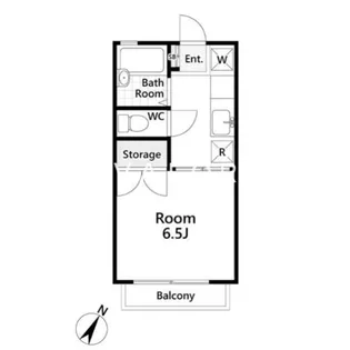 コスモハイツ【1階】の間取り