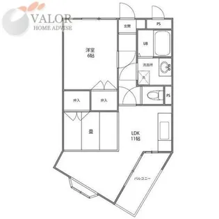 グランバリュー小田急相模原【3階】の間取り