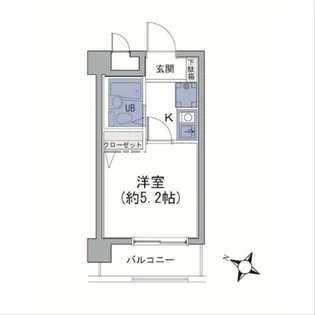 相模大野ダイカンプラザCity【4階】の間取り