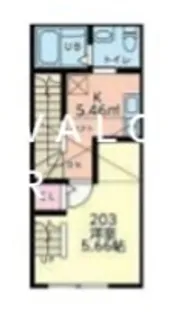 ファンズ玉川学園【2階】の間取り