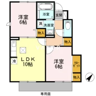 GRAND SOREIL【1階】の間取り