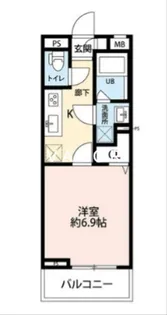 リコルテ大和【2階】の間取り