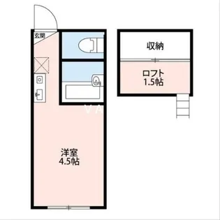 パンシオン町田【2階】の間取り