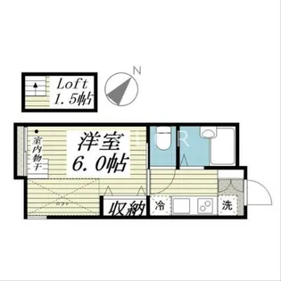プレジール中町【1階】の間取り