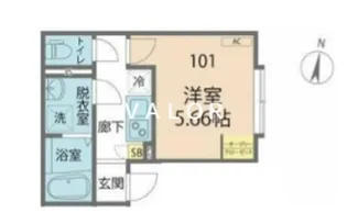カインドネス相模大野East【1階】の間取り