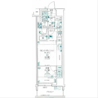 デュオステージ相模大野【9階】の間取り