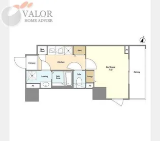 BPRレジデンス町田【6階】の間取り