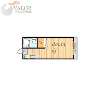 フローラル町田【1階】の間取り